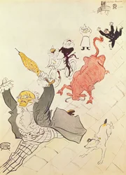 The Enraged Cow, 1896